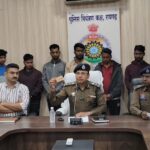 बाइक चोरी कर फर्जी दस्तावेजों से बिक्री करने वाले बड़े गिरोह का पर्दाफाश, 7 आरोपी गिरफ्तार, 25 बाइक बरामद