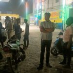 अपराधियों पर टी आई अमित तिवारी का ख़ौफ़,मोटर बाइक पर चलानी कार्यवाही